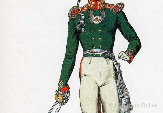 Linieninfanterie - Leibgarde-Grenadierregiment, Kompanieoffizier
