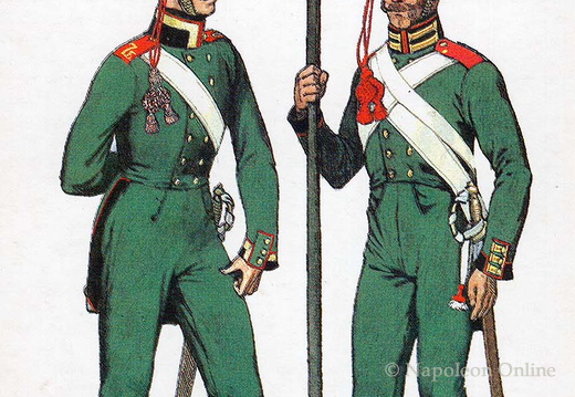 Artillerie - Artillerie zu Fuß, Feuerwerker, und Garde-Artillerie zu Fuß, Kanonier