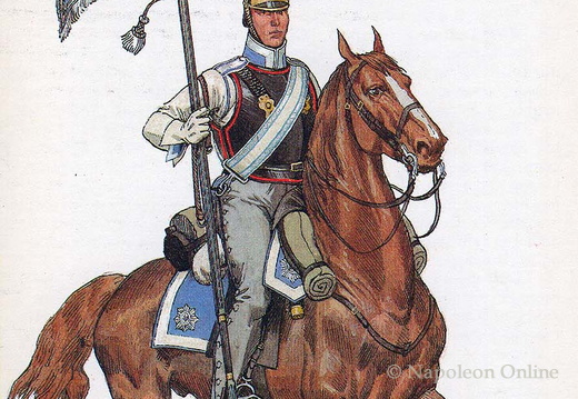 Kürassiere - Regiment des Kaisers, Standartenjunker