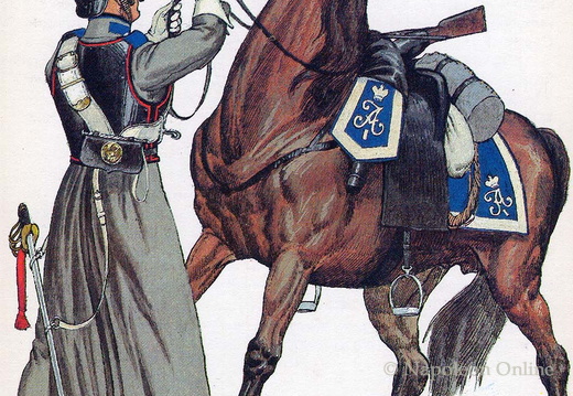 Kürassiere - Regiment Gluchow, Soldat