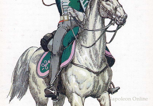 Dragoner - Regiment Moskau, Stabstrompeter