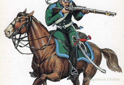 Jäger zu Pferd - Regiment Nezhinsky, Soldat