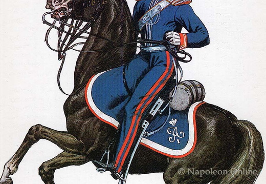 Milizen - Reitendes Regiment von Poltawsk, Oberoffizier