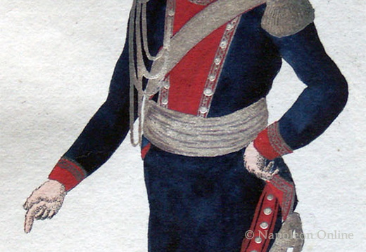 Frankreich - Polnisches Garde-Chevaulegers-Regiment, Offizier