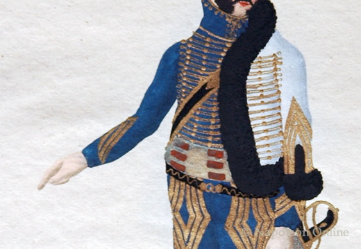 Frankreich - Husaren, Offizier vom 5. Regiment