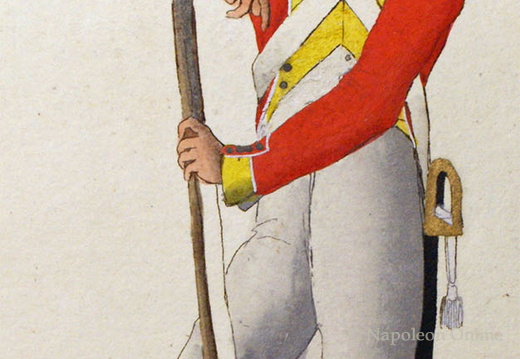 Frankreich - Schweizer Infanterie, Füsilier vom 1. Regiment