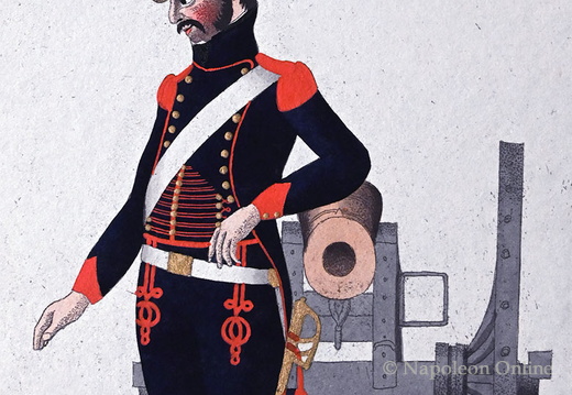 Frankreich - Artillerie zu Pferd, Kanonier