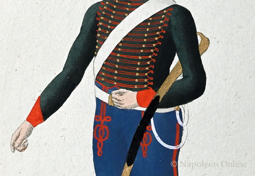 Italien - Artillerie zu Pferd, Kanonier