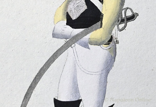 Württemberg - Garde du Corps, Gardist