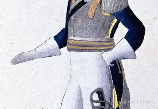 Württemberg - Garde-Grenadiere zu Pferd, Offizier