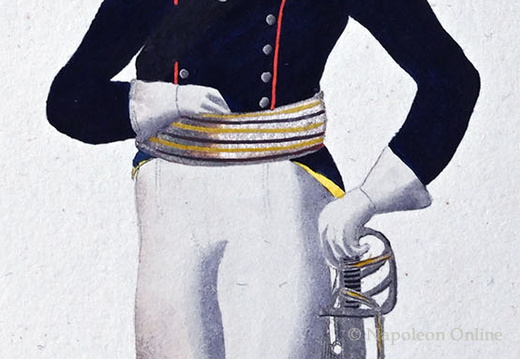 Württemberg - Chevaulegers, Offizier vom Leibregiment