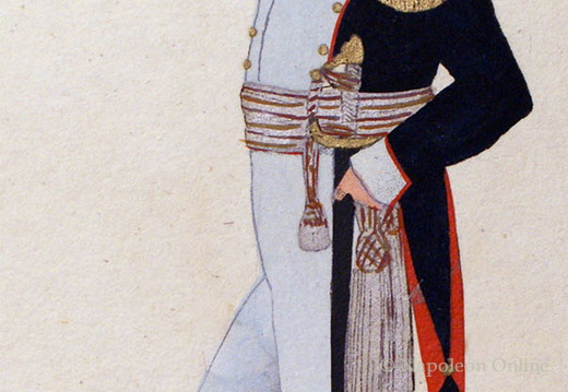 Württemberg - Linieninfanterie, Offizier vom Regiment Kronprinz