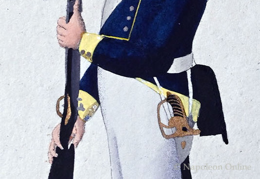 Württemberg - Linieninfanterie, Soldat vom 1. Regiment
