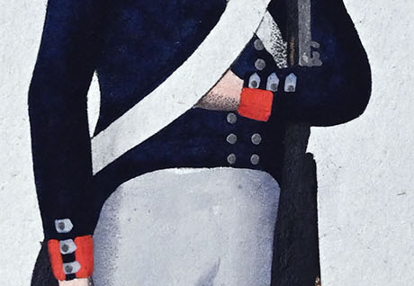 Baden - Linieninfanterie, Soldat vom Leib-Regiment (Nr. 1)