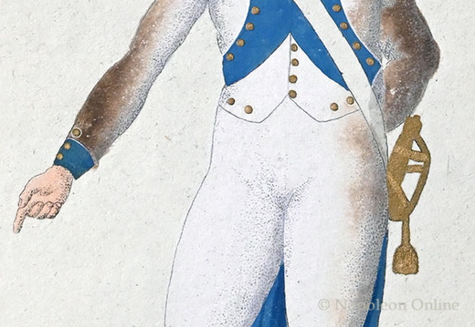 Berg - Linieninfanterie, Offizier