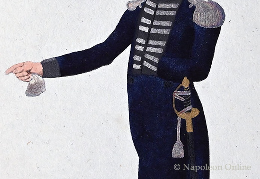 Hessen-Darmstadt - Artillerie, Offizier