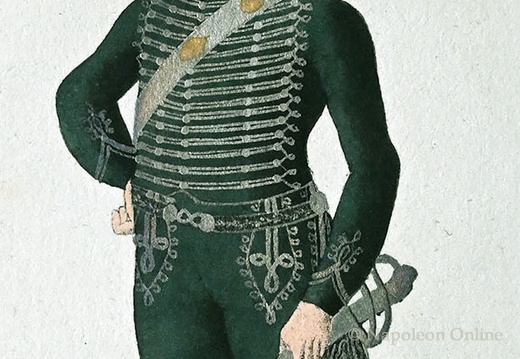 Nassau - Chevaulegers, Offizier