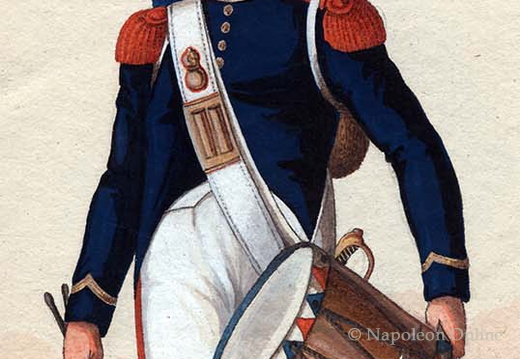 Frankreich - Garde-Grenadiere zu Fuß, Trommler