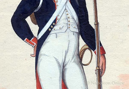 Frankreich - Füsilier-Grenadiere der Garde, Soldat