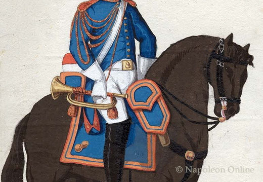 Frankreich - Garde-Grenadiere zu Pferd, Trompeter