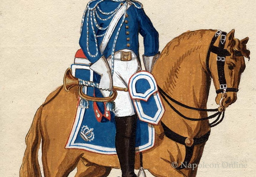 Frankreich - Garde-Dragoner, Trompeter