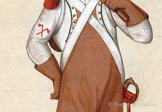 Frankreich - Linieninfanterie, 8. Regiment, Sappeur