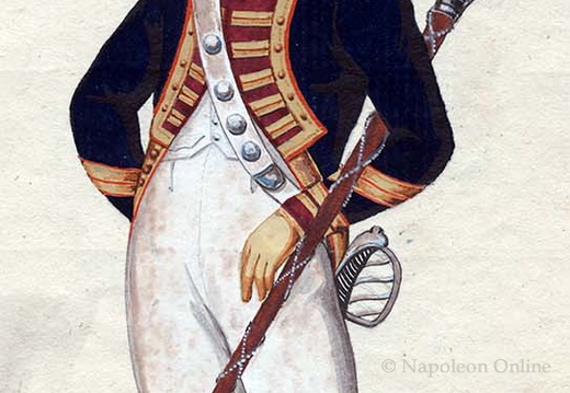 Frankreich - Linieninfanterie, 8. Regiment, Tambour-Major