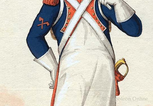 Frankreich - Linieninfanterie, 21. Regiment, Sappeur