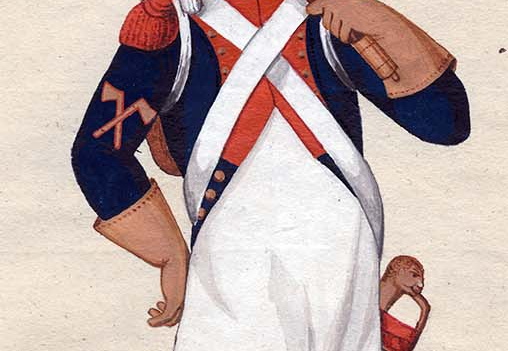 Frankreich - Linieninfanterie, 54. Regiment, Sappeur