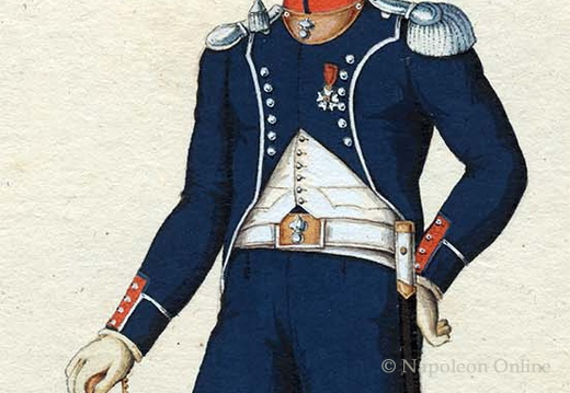 Frankreich - Leichte Infanterie, 9. Regiment, Offizier der Karabiniers