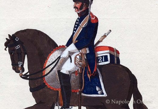 Frankreich - Karabiniers, Soldat