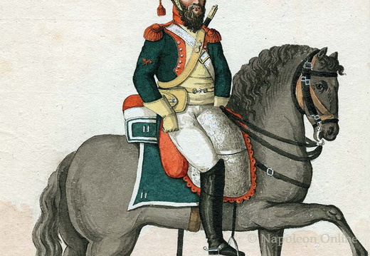 Frankreich - Dragoner, 11. Regiment, Sappeur