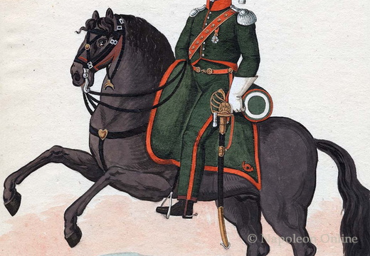 Frankreich - Jäger zu Pferd, 24. Regiment, Offizier