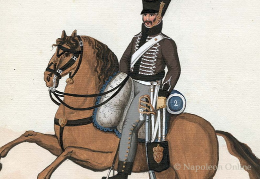 Frankreich - Husaren, 2. Regiment, Husar