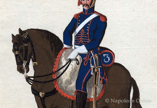 Frankreich - Artillerie zu Pferd, Kanonier