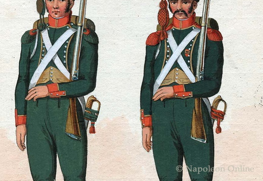 Italien - Leichte Infanterie, 1. Regiment, Jäger und Karabinier