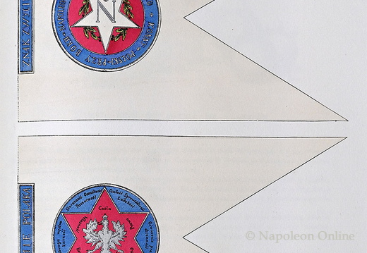 Frankreich - 1. (polnisches) Chevaulegers-Regiment der Kaisergarde, Lanzenwimpel