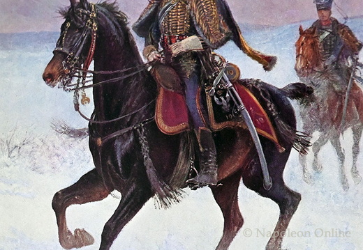Husaren - 10. Regiment der Kavallerie, Offizier