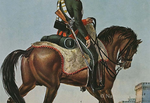 Jäger zu Pferd - 1. Regiment, Jäger