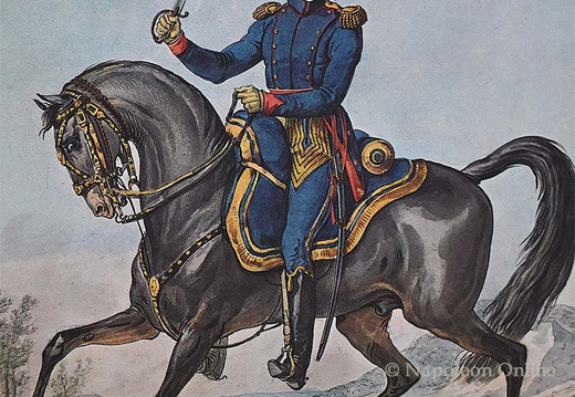 Artillerie zu Pferd - Oberst (Colonel)