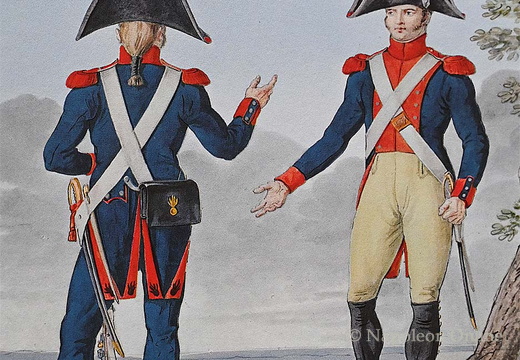 Gendarmerie - Gendarmen zu Fuß