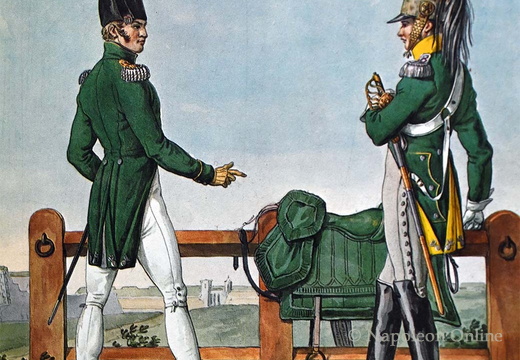 Dragoner - 22. Regiment, Offiziere