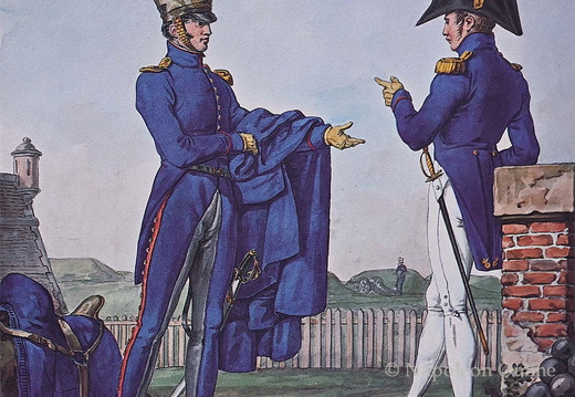 Artillerie zu Pferd - Offiziere