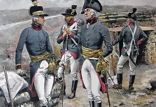 Pionierwesen 1798 - Sappeure und Mineure, Offiziere und Soldaten