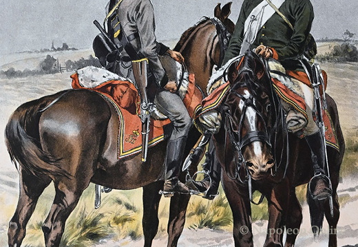 Jäger zu Pferd und Leichter Dragoner 1800 - Jäger und Kavallerist
