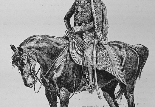 Husaren 1798-1805 - Stabsoffizier in Paradeuniform