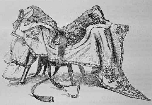 Husaren 1790 - Mannschaften, Pferdeausrüstung