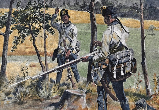 Infanterie 1770-1798 - Ungarische Infanterie, Soldaten