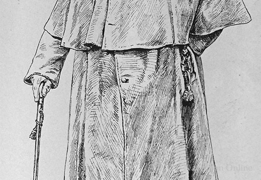 Infanterie 1790 - Offizier im Mantel (Roquelor)