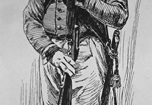 Hofgarden 1815 - Hofburgwache